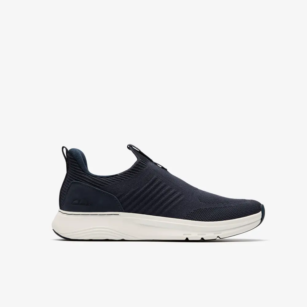 Mens Motion Trek IN Navy Knit Sneakers online