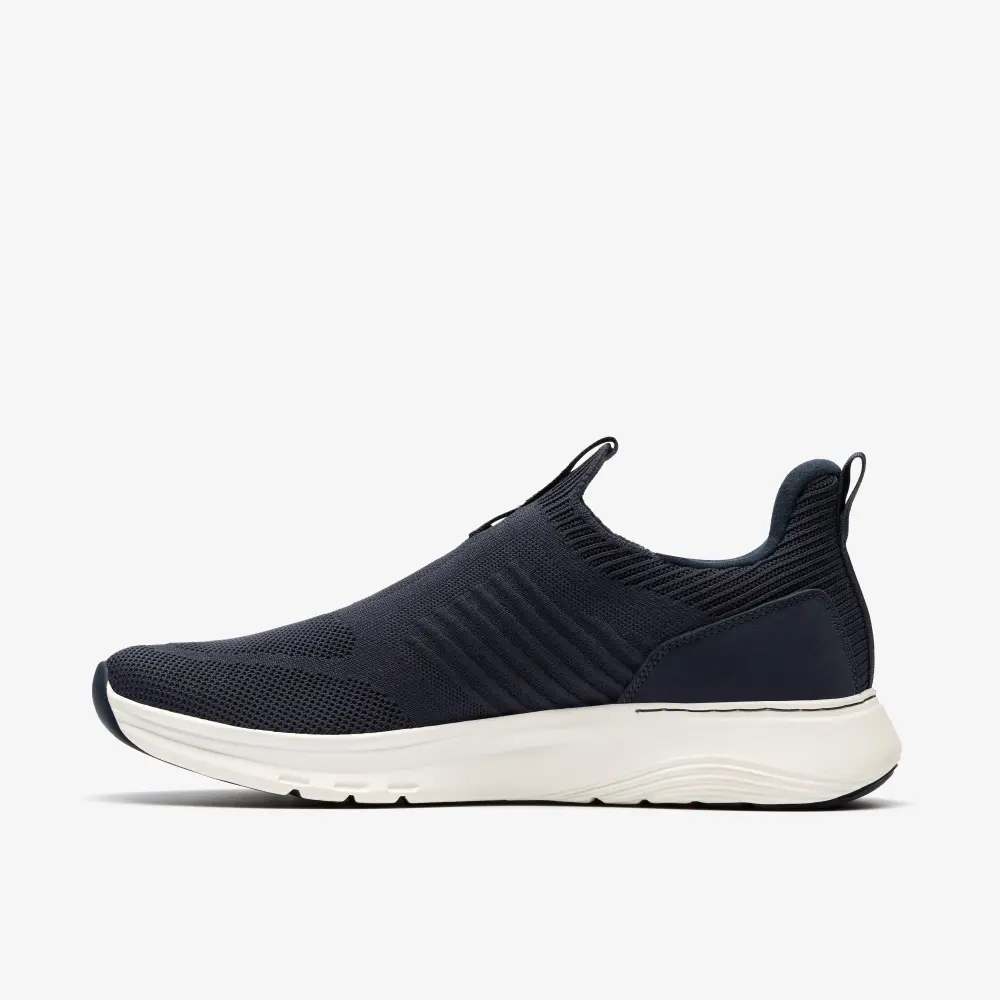 Mens Motion Trek IN Navy Knit Sneakers online