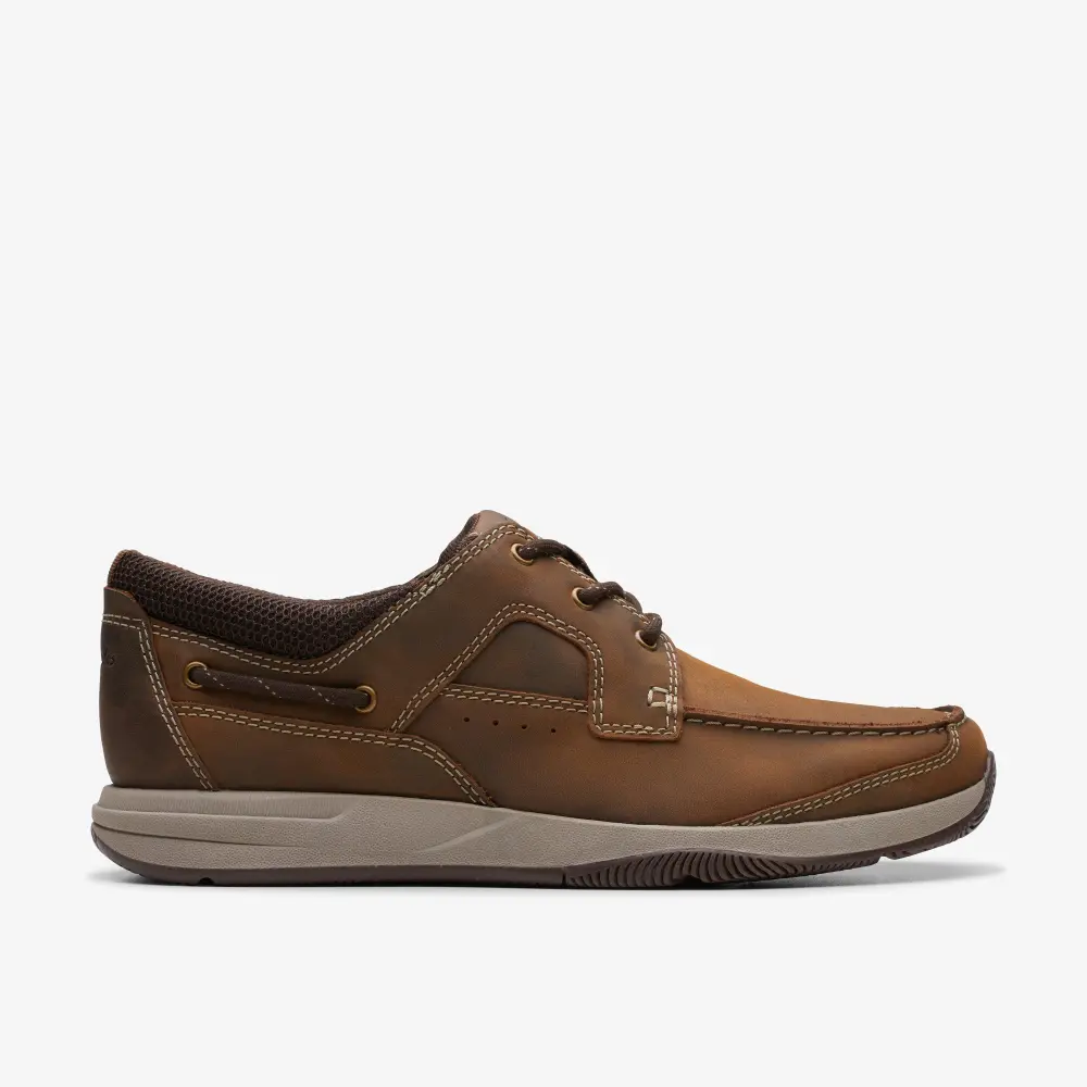 Mens Sailview Lace Beeswax Leather Boat Shoes online