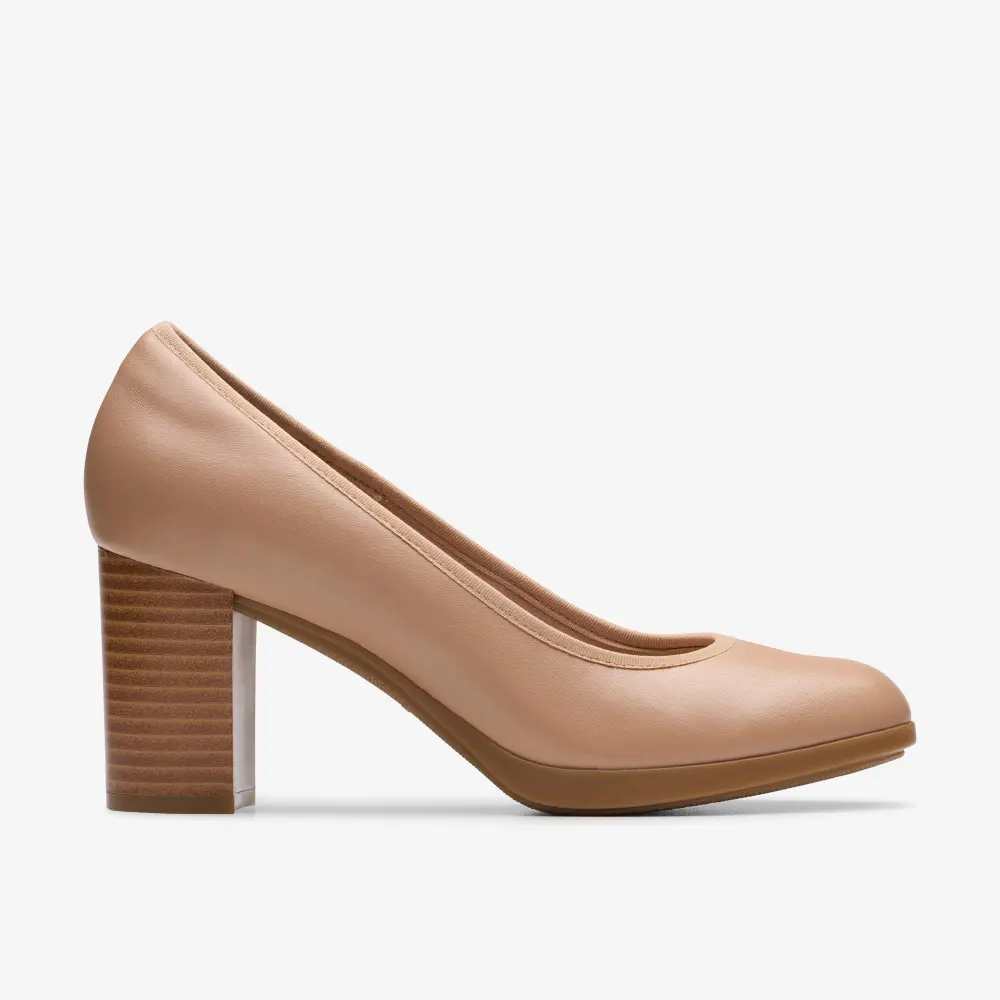 Women’s Bayla Carly Warm Beige Leather Pumps online