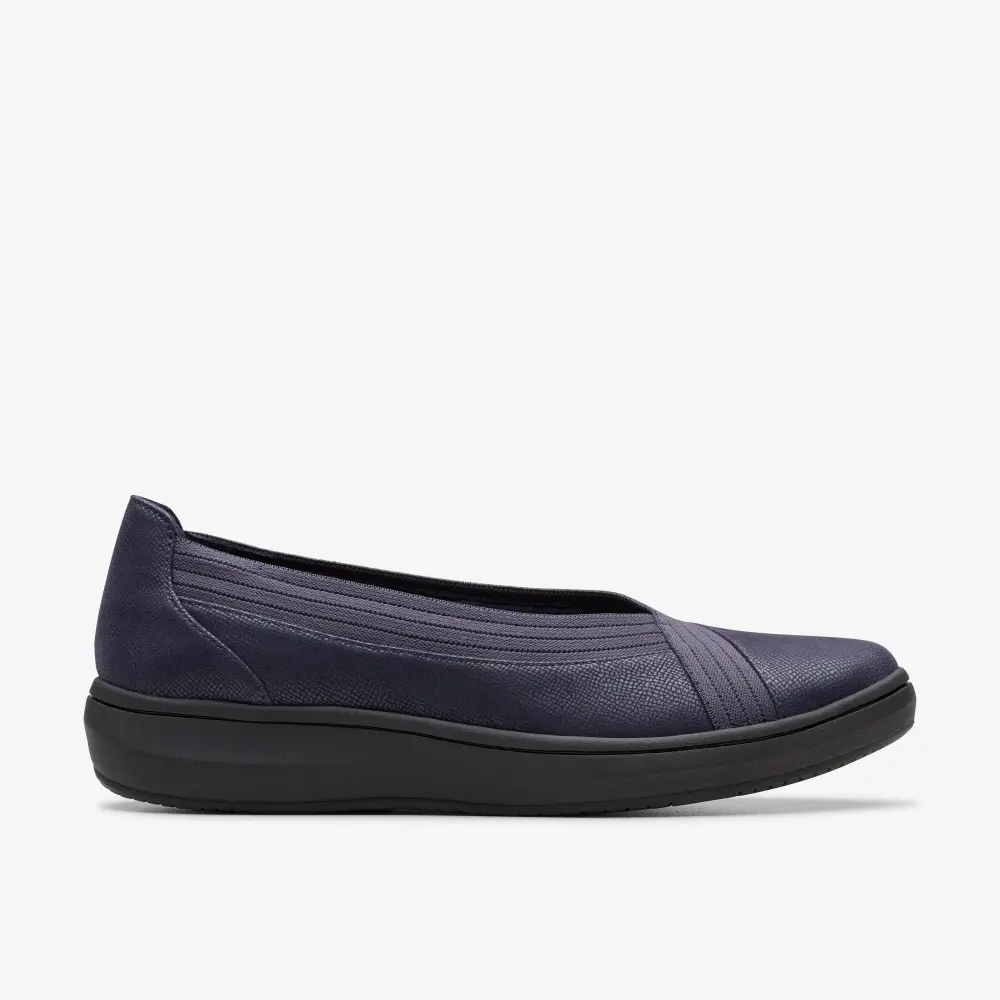 Womens BreezeSky Air Navy Textile Slip-Ons online