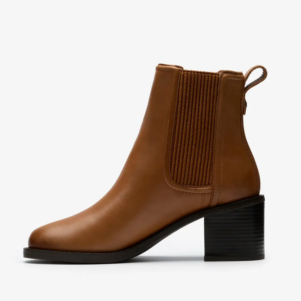 Women’s Chamberly Top Tan Leather Chelsea Boots online