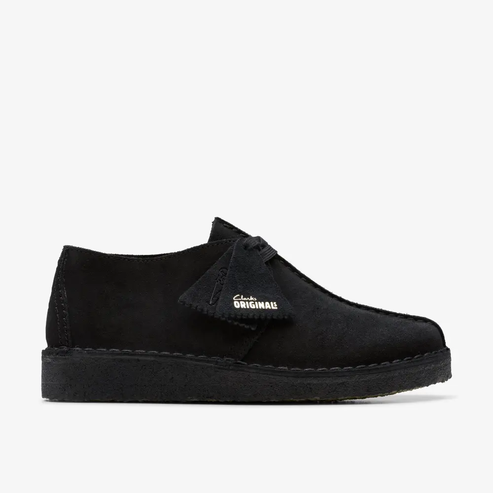 Womens Desert Trek Black Suede Shoes online
