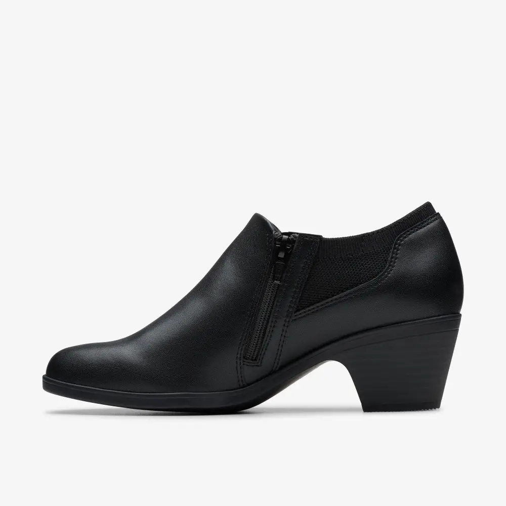 Womens Emily2 Darcey Black Leather Troer Shoes online