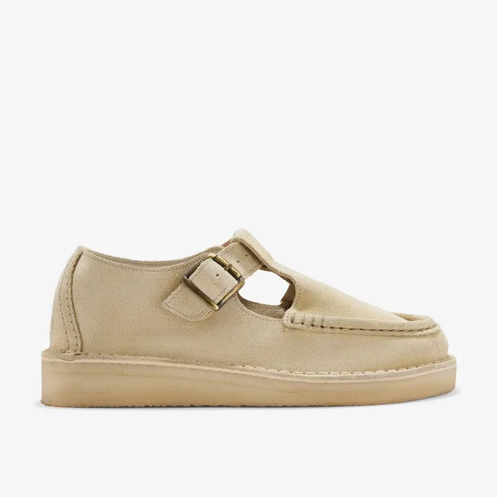 Womens Nomad T Bar. Maple Suede Shoes online