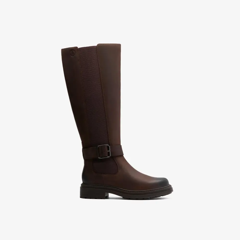 Womens Orinoco3 Tall Dark Brown Leather Knee High Boots online