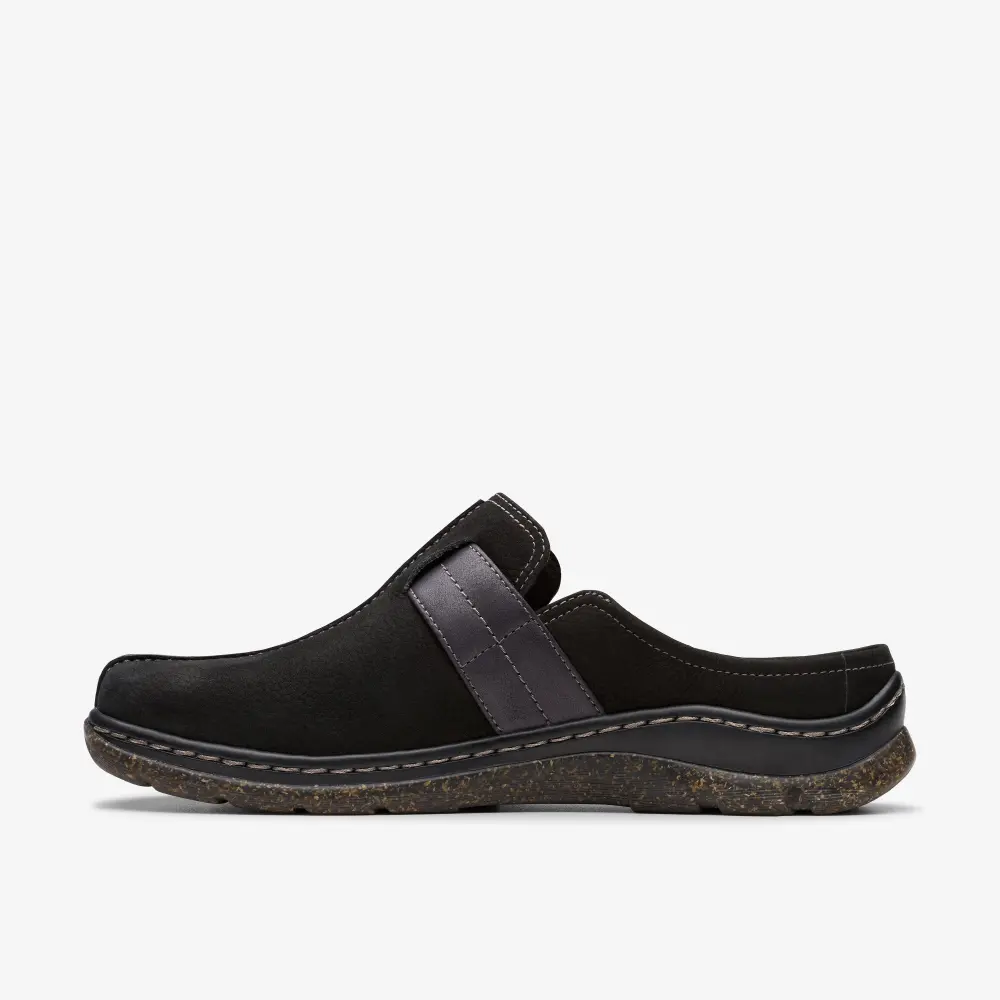 Womens Orlene Clog Black Nubuck Clogs & Mules online