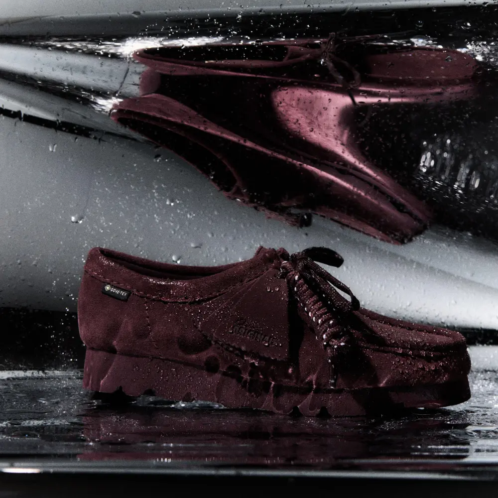 Womens Purple Grape Suede Wallabee Gore-Tex online