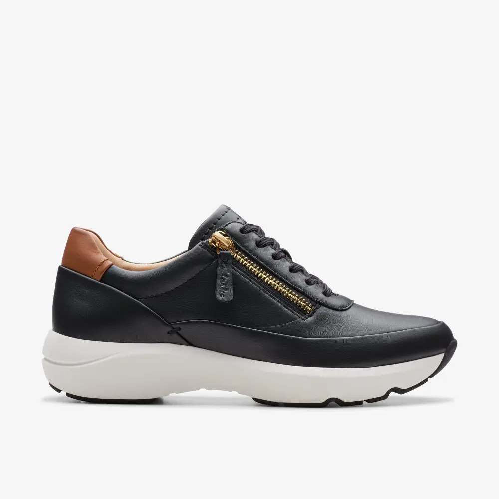 Women’s Tivoli Zip Black Leather Sneakers online